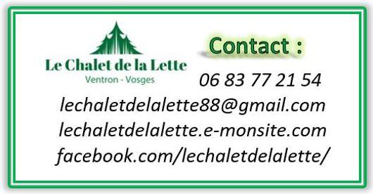 Contat chalet carte